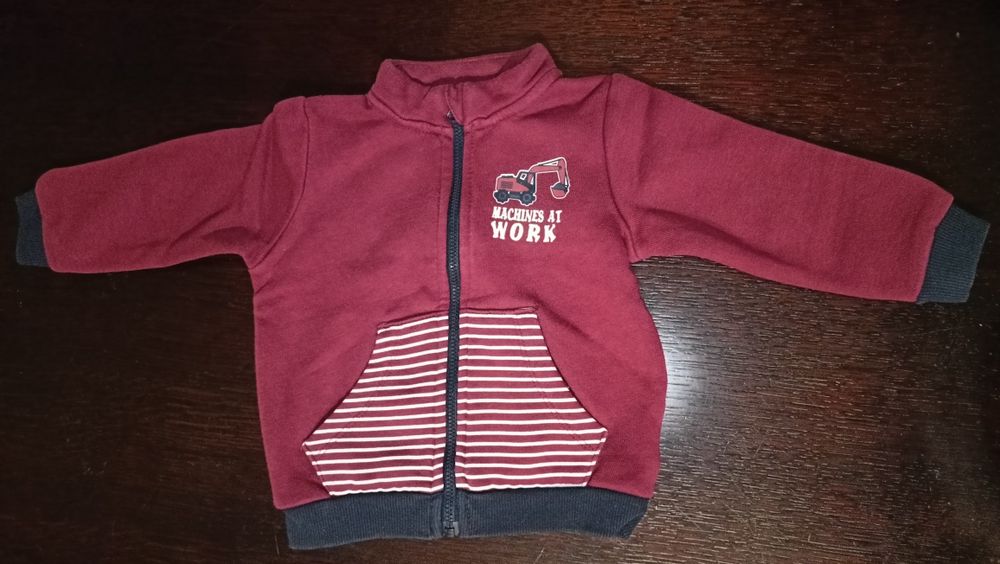 Dres, komplet dresowy bluza + spodnie lupilu rozm. 74-80 + gratis