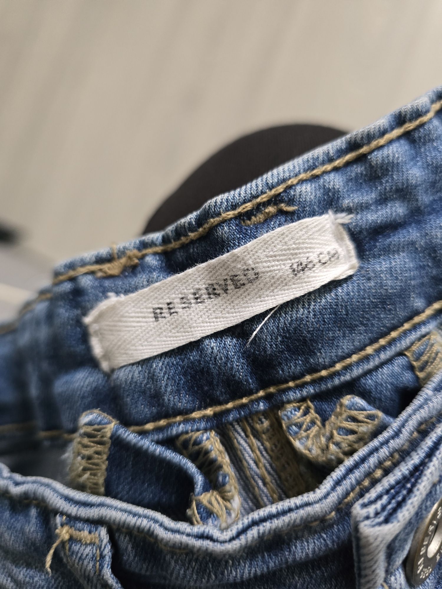 Spodenki jeans RESERVED r. 146