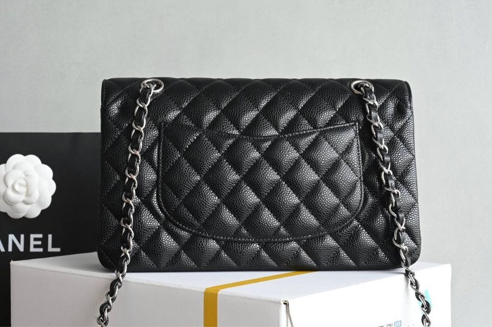 Сумка Chanel Flap Bag Шанель флеп кожа 25см