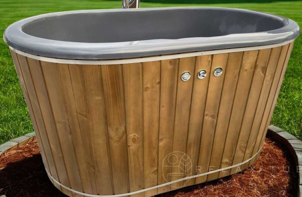 ЧАН для двох осіб. Компактний чан з джакузі від виробника.