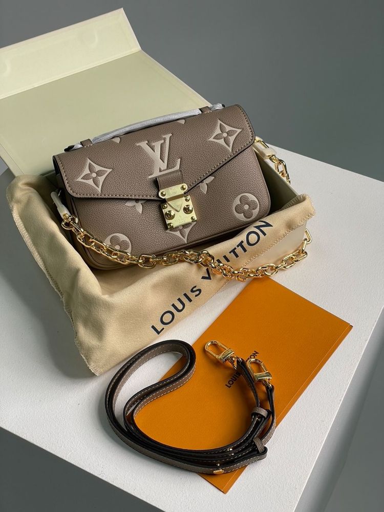 Сумка в стиле LV Louis Vuitton Pochette Луи Виттон премиум