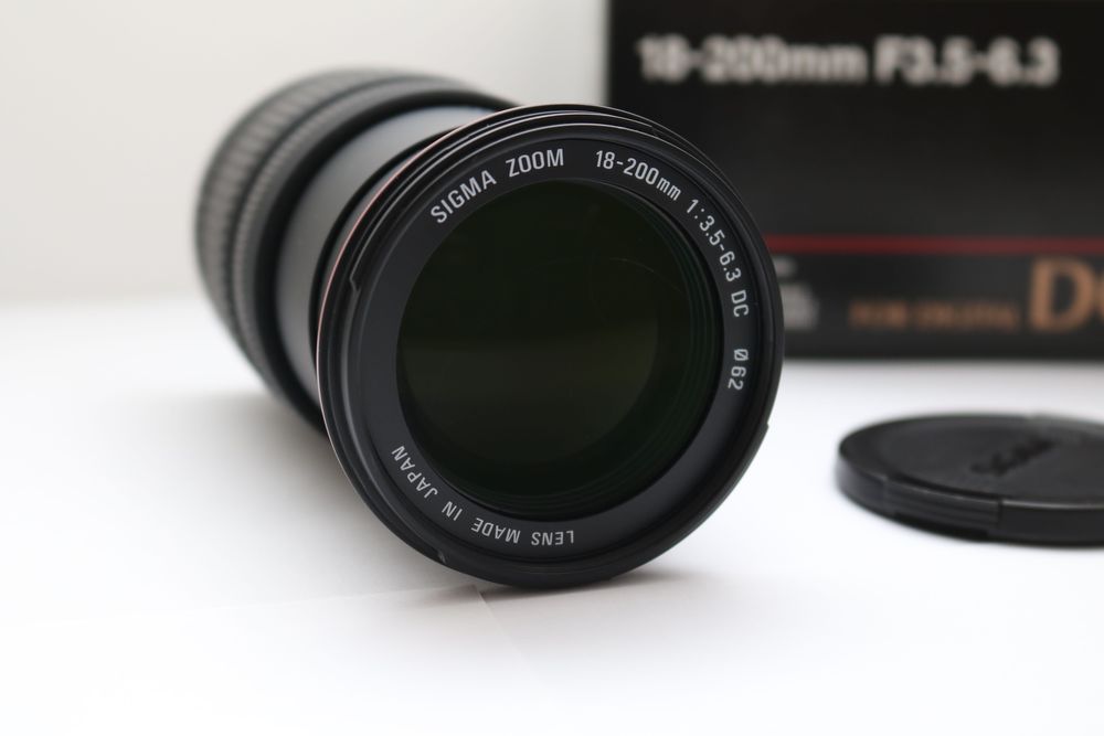 SIGMA DC 18-200 F3.5-6.3 para CANON