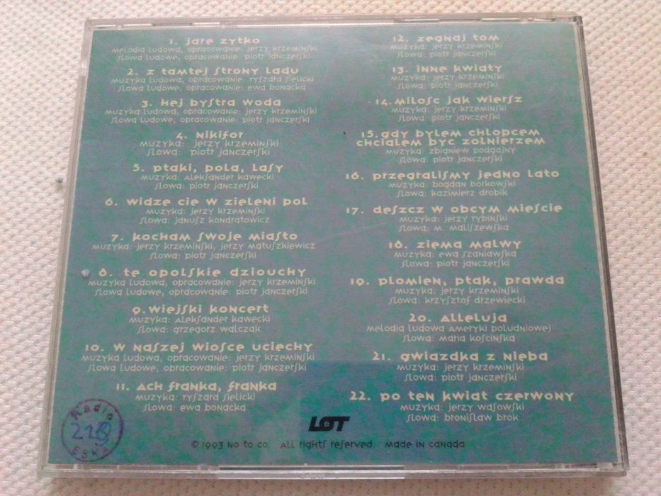 No To Co - Tour Of Poland '93 CD