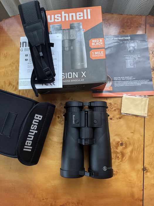 Бінокль-далекомір Bushnell Fusion X 10X42mm, 1600 M