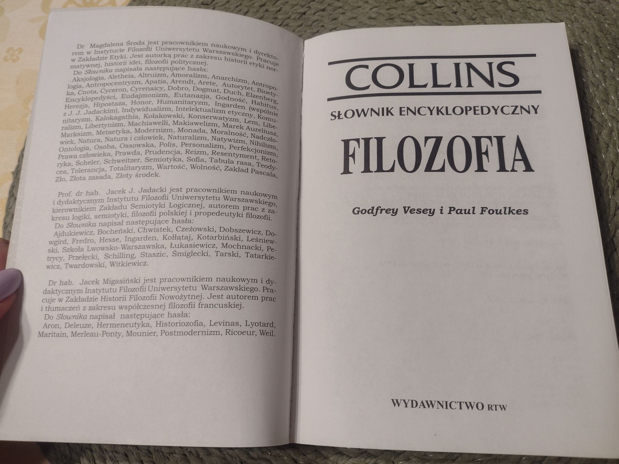Słownik encyklopedyczny Filozofia 1997