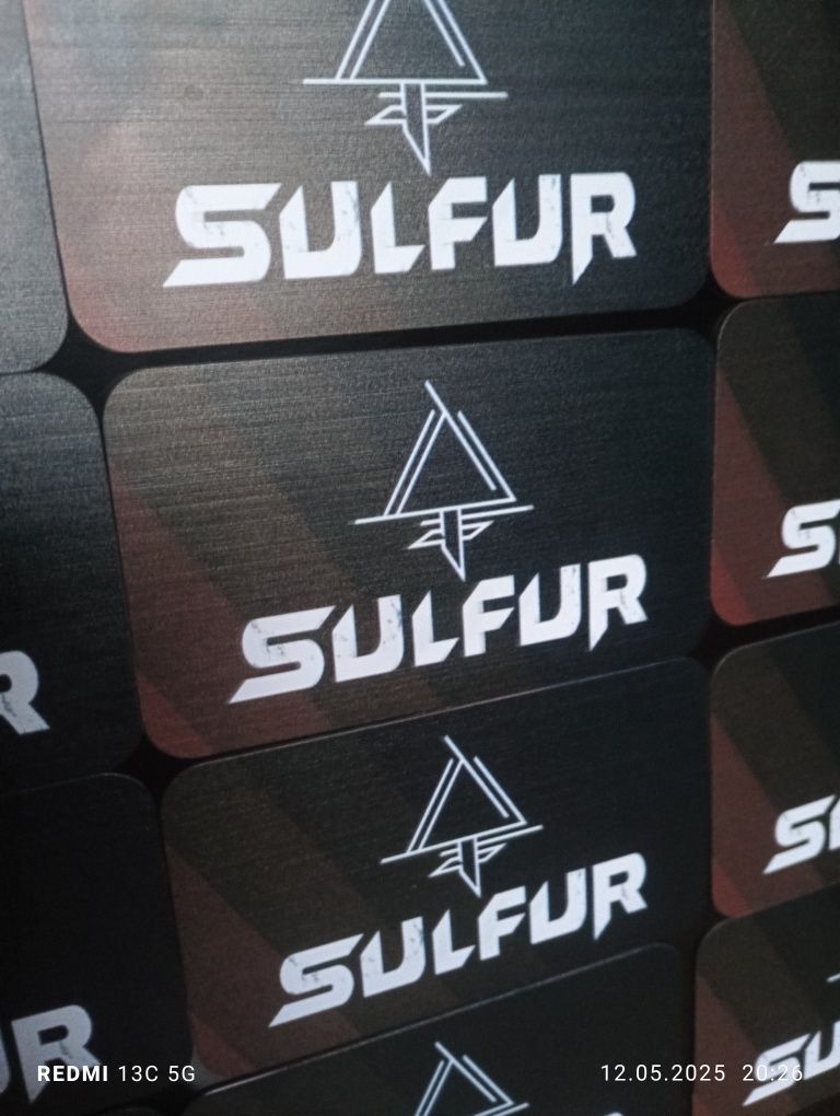 Magnez na lodówkę zespołu sulfur