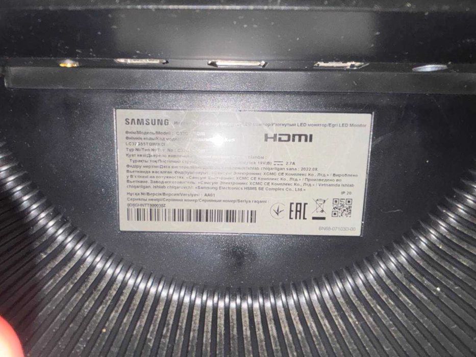 Монітор 31.5" Samsung Odyssey G5 LC32G55T Black