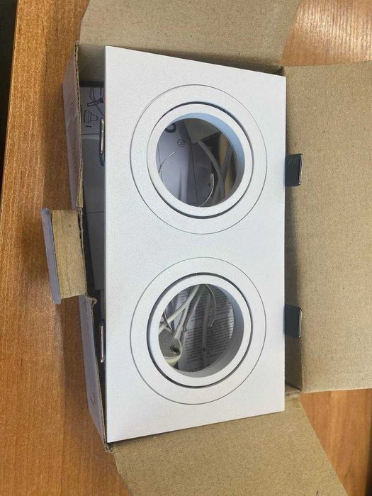 Lampa wpuszczana Azzardo Caro 2S – biały