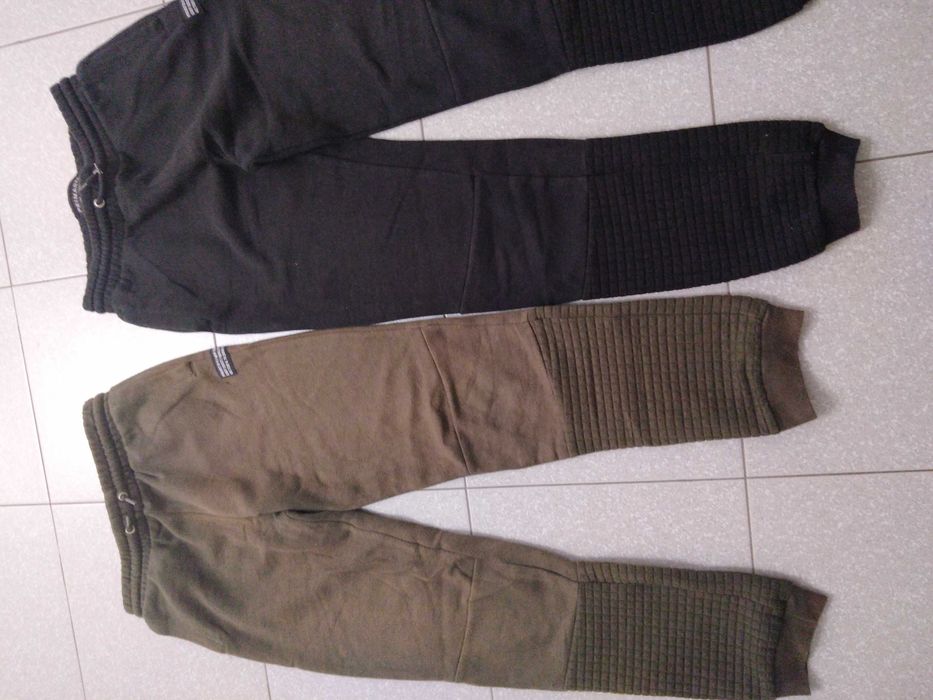 2 pares de calças de fato treino