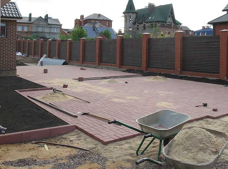 Плитка тротуарна вібролита, сухопресована в Харкові