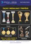 Taças, medalhas e troféus