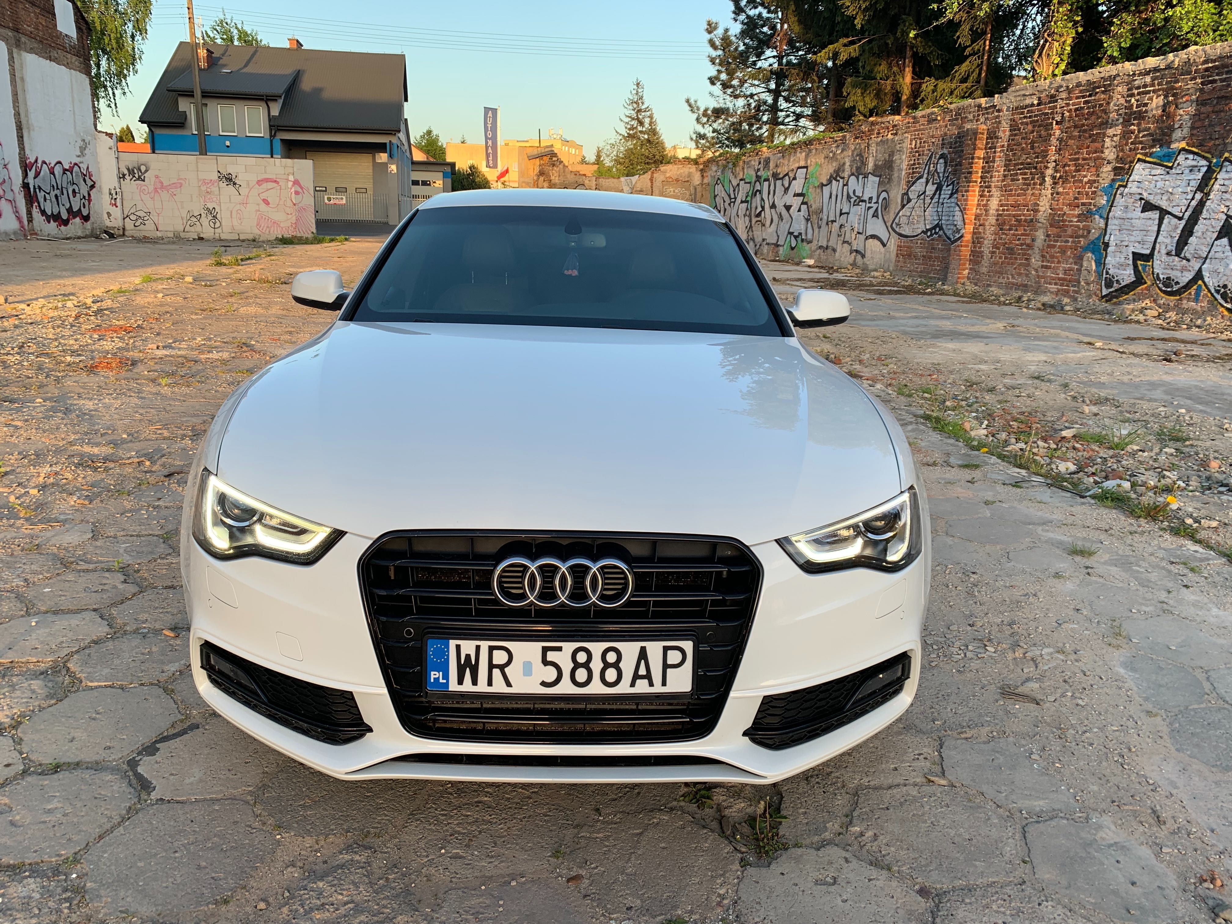 Audi a5 3.0 diesel 3x S Line Manual Bi Xenon Skrętny Bang&Olufsen