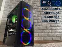Гарантія! Intel Xeon 2650 v4, RX 580 8gb ІГРОВИЙ ПК игровой компьютер
