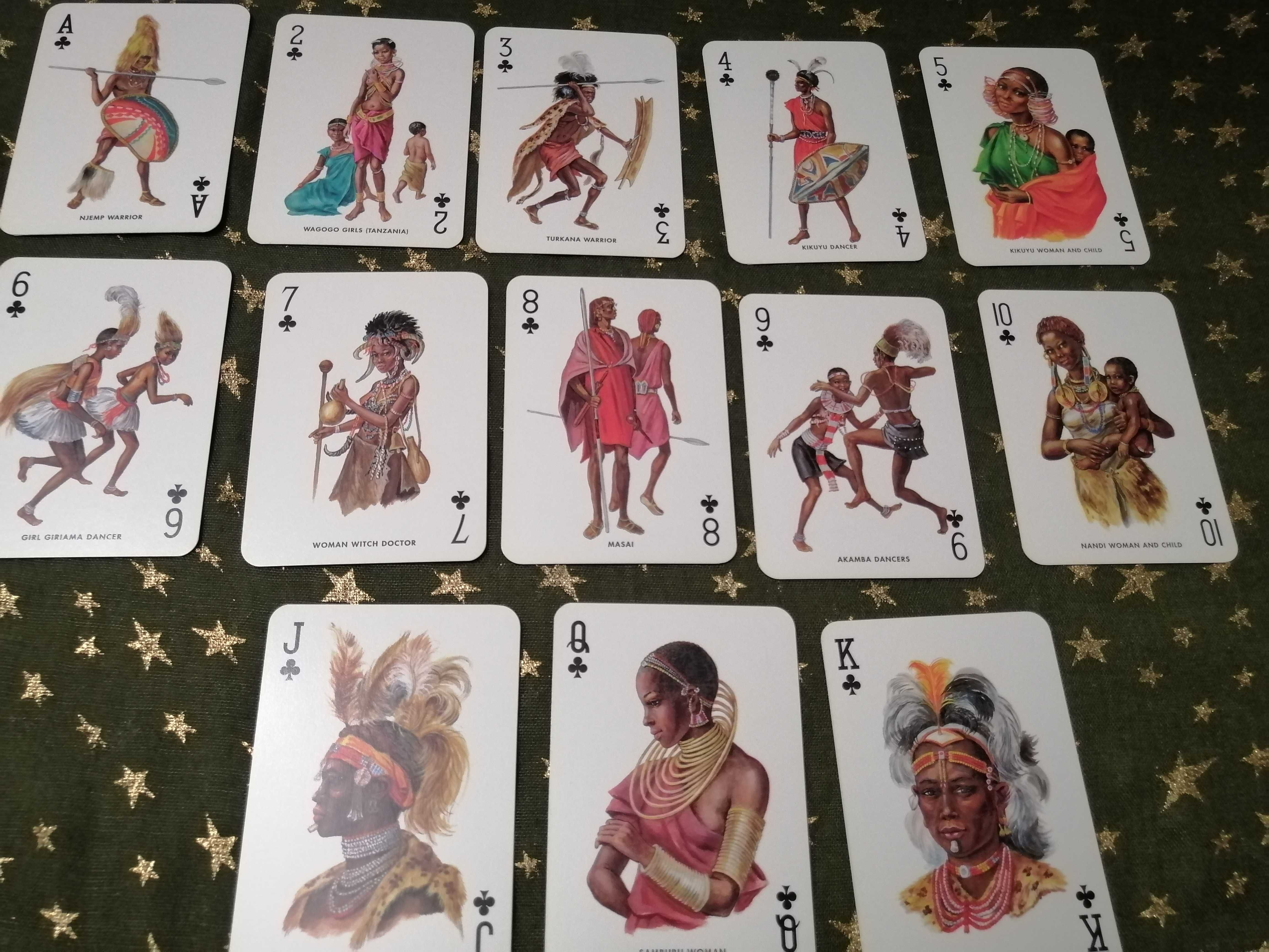 Cartas Modiano Poker Tribo Africana