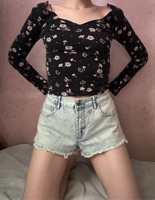 Джинсові трендові шорти від Forever 21