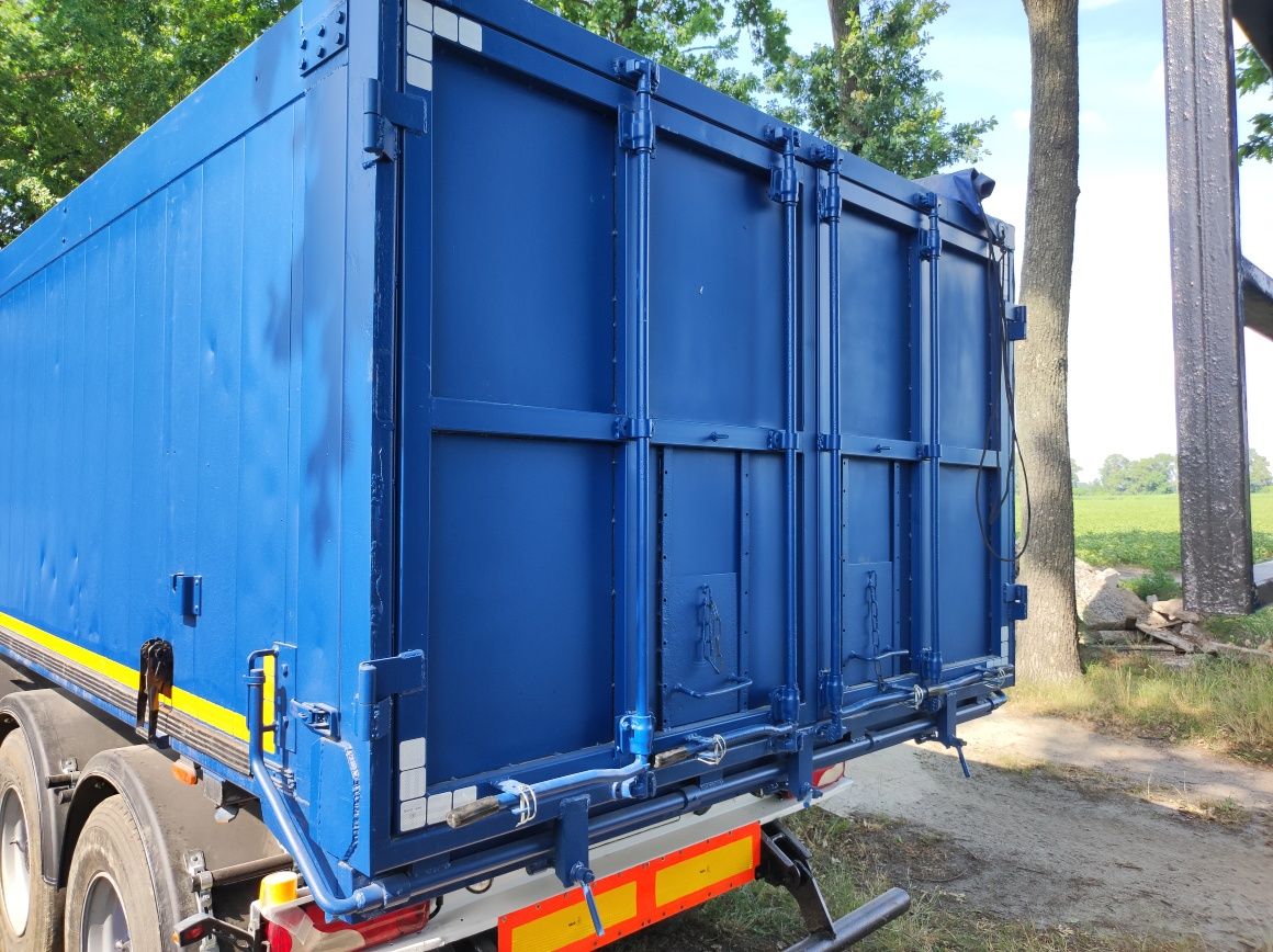Продам напівпричіп  зерновоз-контейнеровоз-палетник wiel