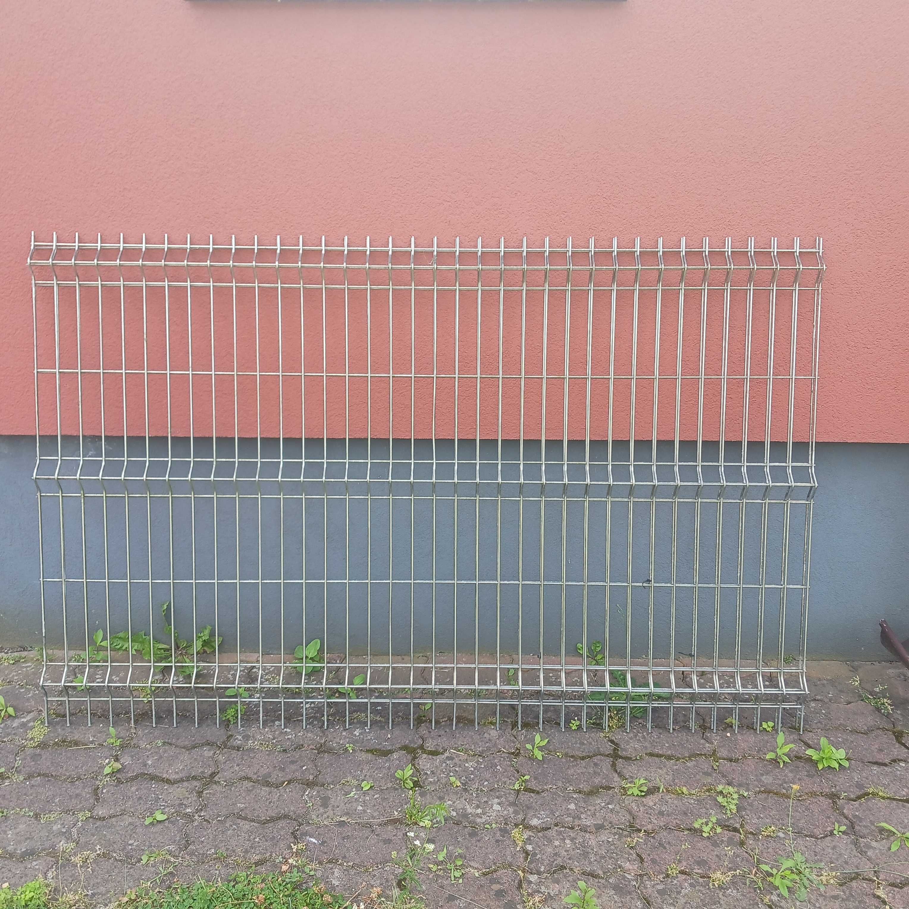 Panele ocynkowane, wym. 1,79 × 1,17 m, 2 szt.