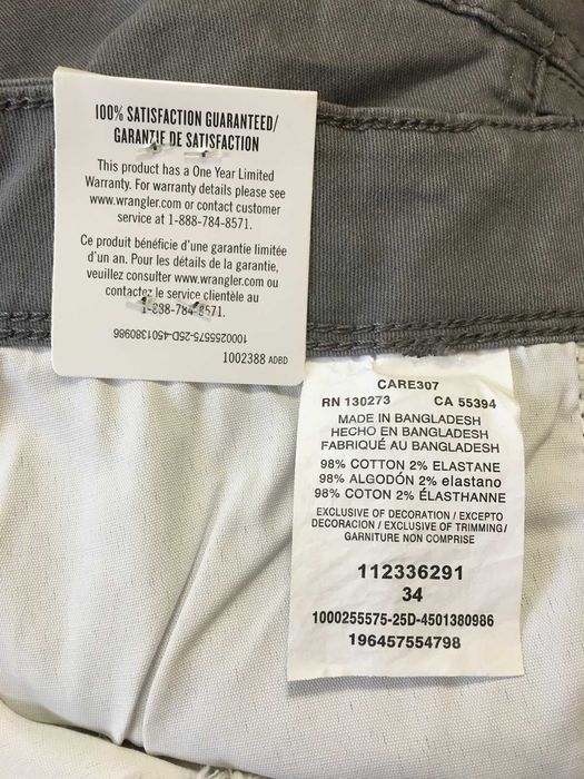 Чоловічі шорти-карго Wrangler. Оригінал. З США. Нові