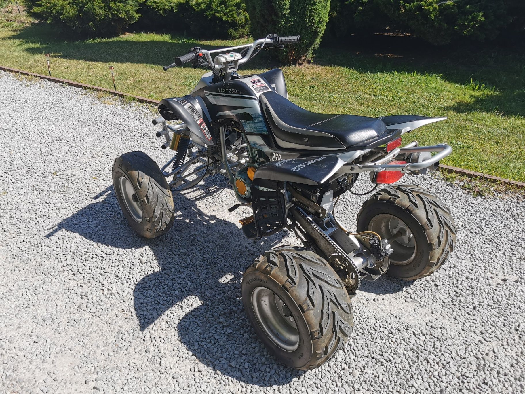 Bashan 250 Quad XXL ładny transport zamiana