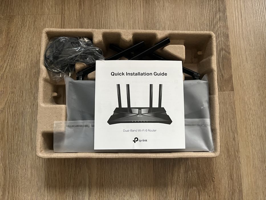 Router TP-Link AX3000 (Archer AX58) – Wi-Fi 6