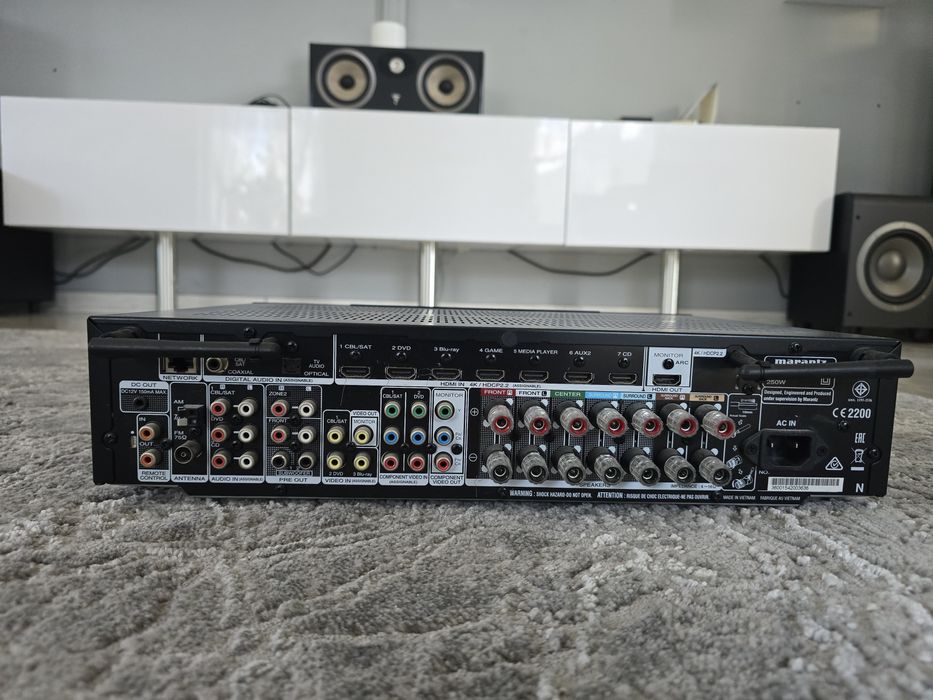 Marantz NR-1606 7.1 czarny w super stanie, pudełko,  Dolby Atmos
