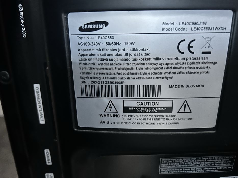 Telewizor samsung 40