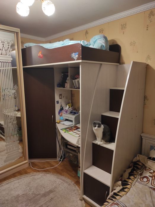 Ліжко горище (чердак, гірка)+ матрац