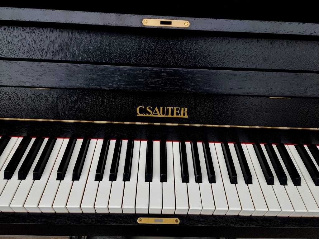 Pianino SAUTER 108cm RENNER 1971r CZARNY MAT