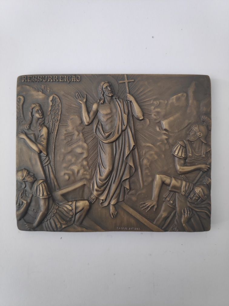 Medalhas Bronze - Cabral Antunes - Vida de Cristo