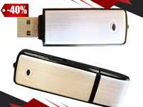 DYKTAFON Podsłuch Pendrive Szpiegowski 8GB USB Mini Ukryty | GRATIS