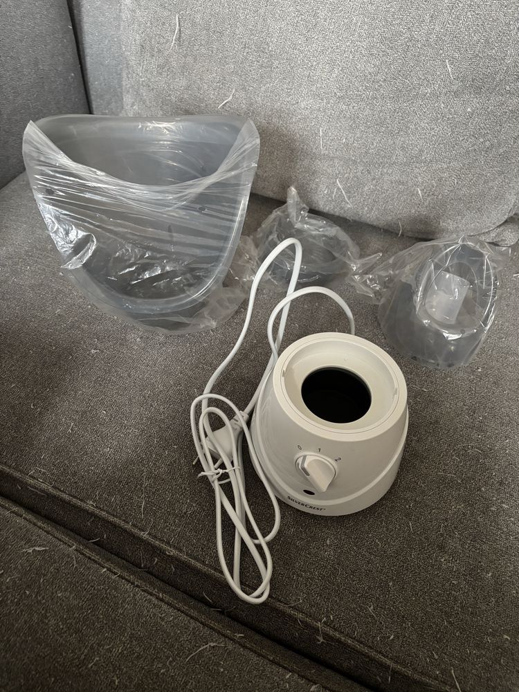 Inhalator i urzadzenie parówki 2w1