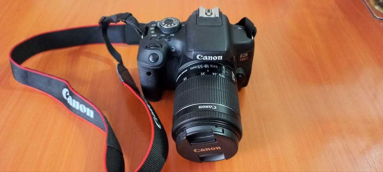 Canon 750D, объектив 18×55 со стабилизатором