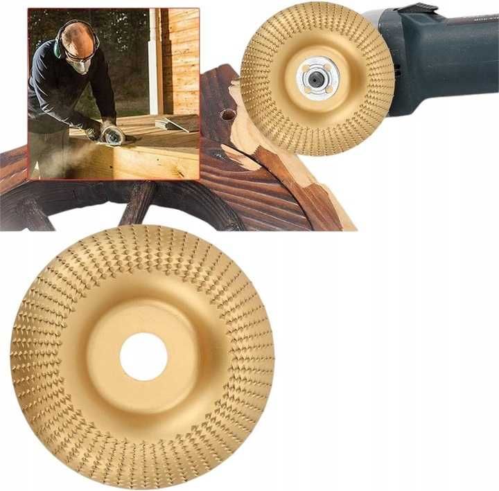 2 x TARNIK TARCZA SZLIFOWANIE Rzeźbienie Drewna 125mm. Zestaw 2 szt.