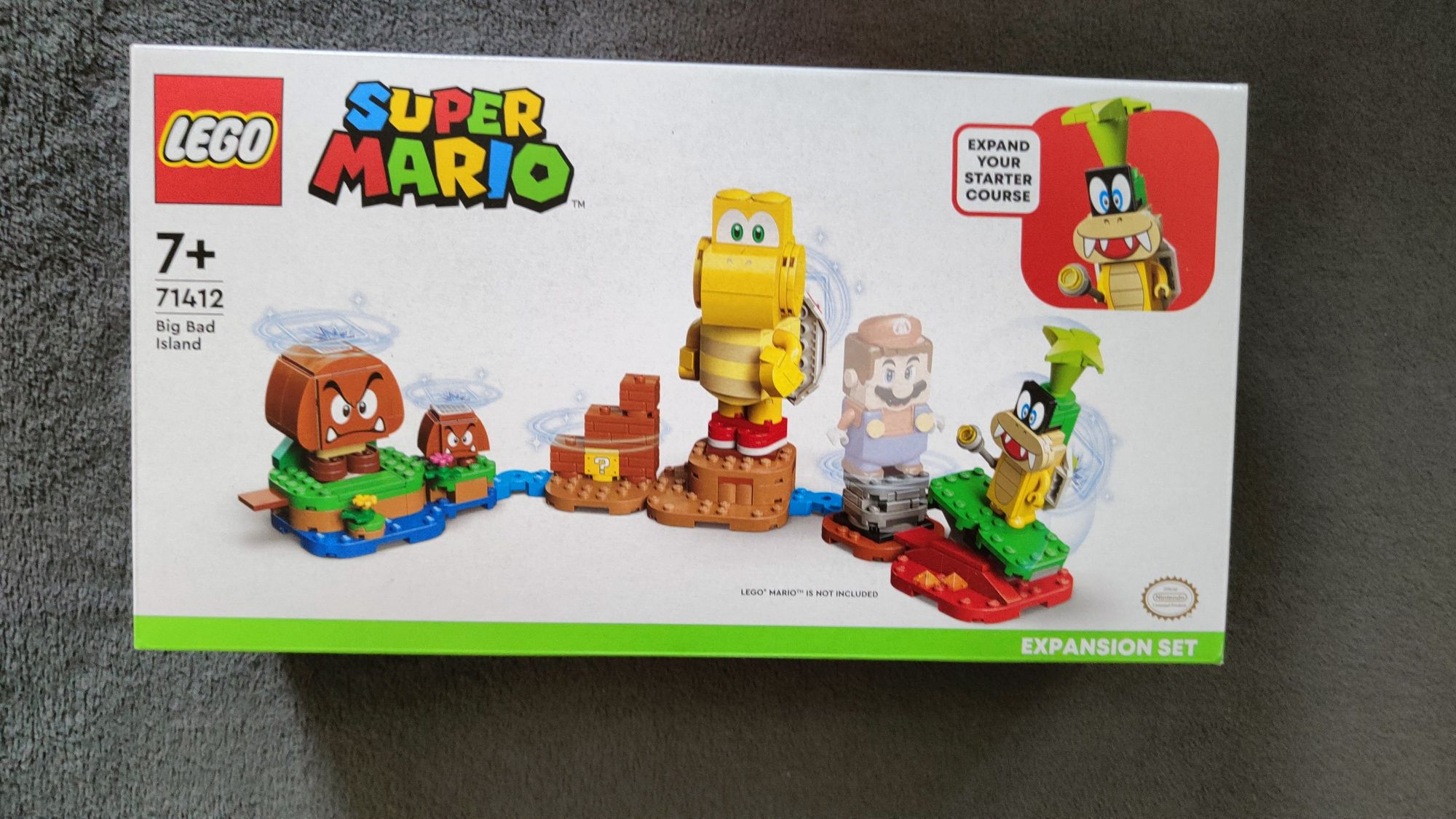Nowe Lego Super Mario 71412 Wielka zła wyspa zestaw rozszerzający