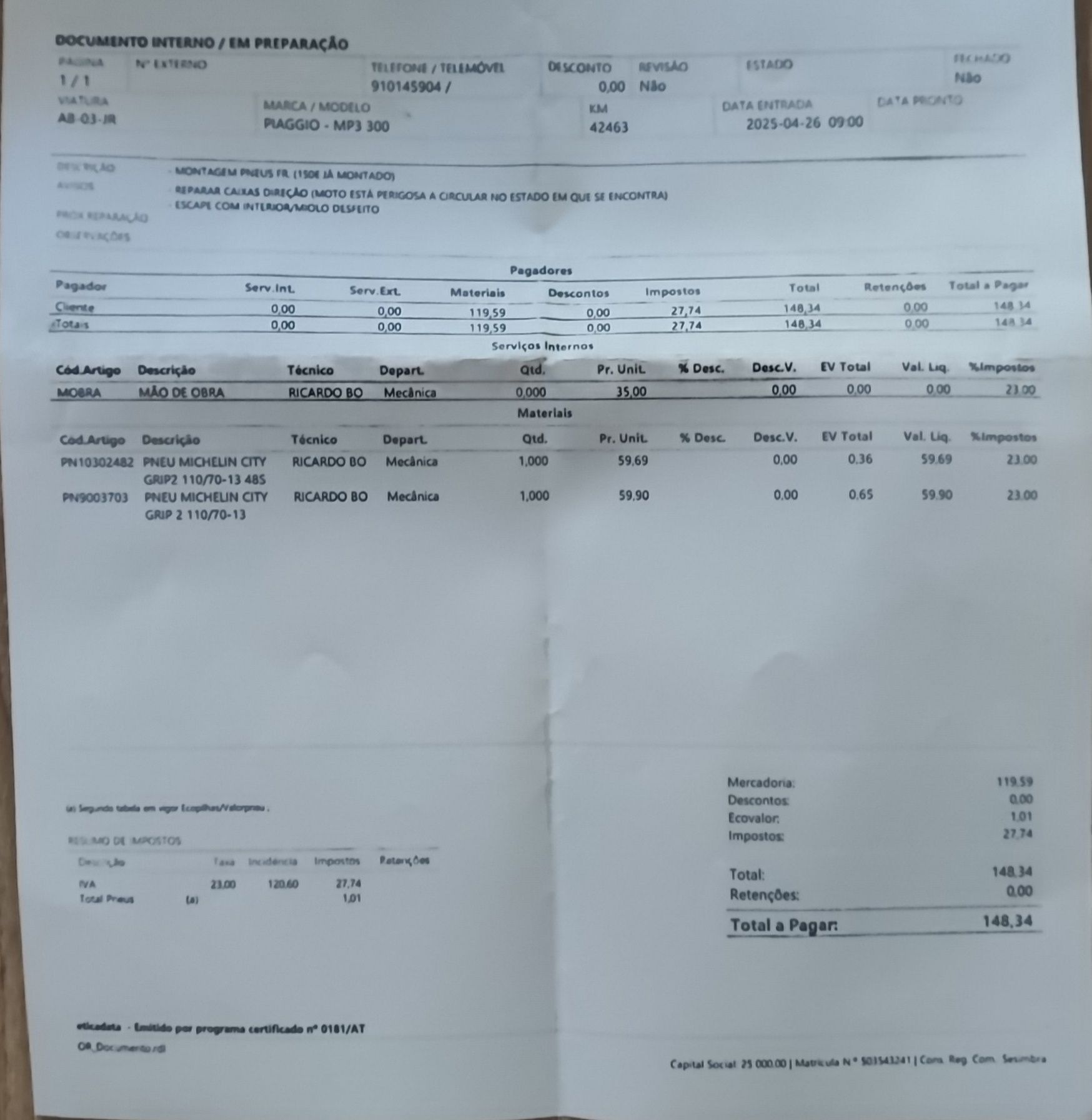 Piaggio MP3 sport 300