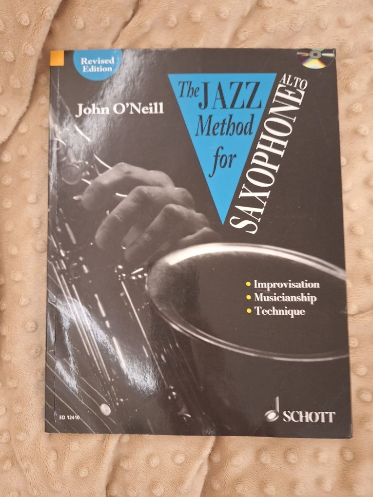 The jazz method for saxophone alto, John O'Neill