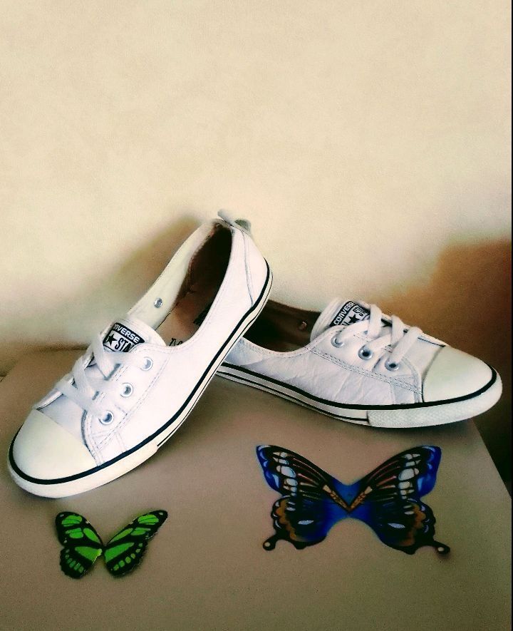 Свои кожаные кеды CONVERSE ALL STARS. Original. Размер 37.5 (24.5 см)