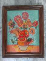 Obraz haftowany wym.47x37.