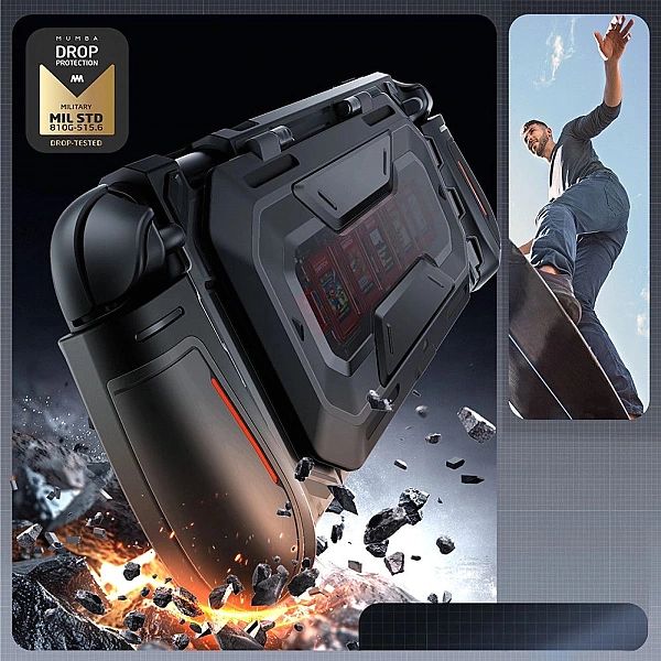 Etui Supcase Titan na Nintendo Switch 2 - czarne