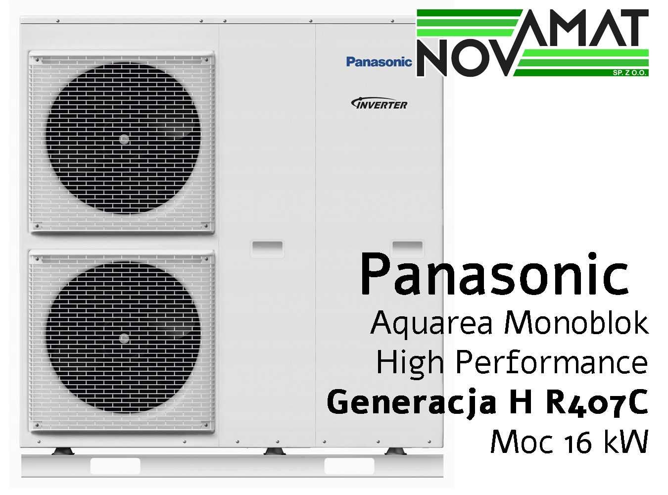 Pompa ciepła Panasonic MONOBLOK T-CAP seria HT WH-MHF09G3E8 [MONTAŻ]