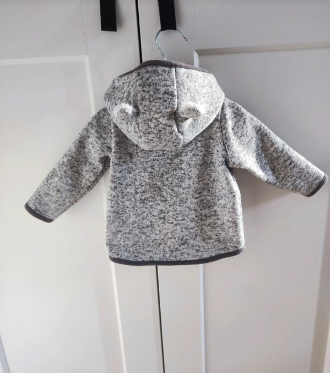 Bluza, kurteczka niemowlęca H&M rozmiar 74 z dzianiny polarowej