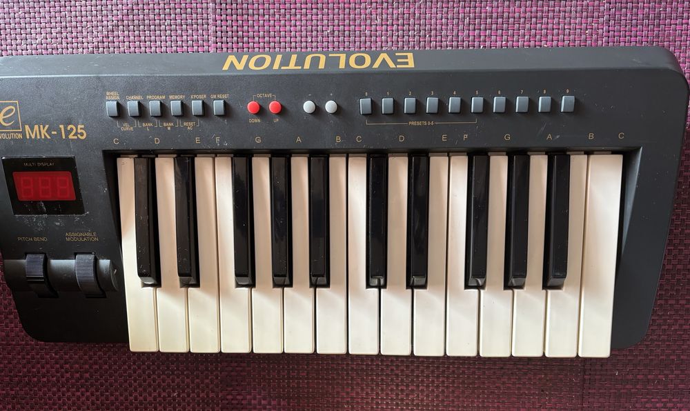 Midi-клавіатура M-audio Evolution MK125