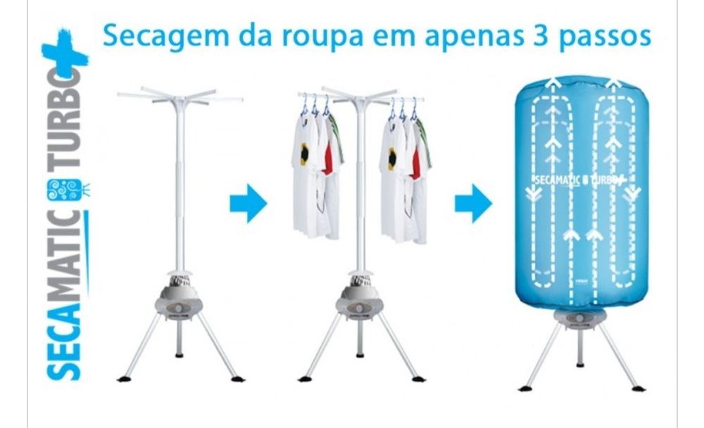 Secadora de roupa portatil nova