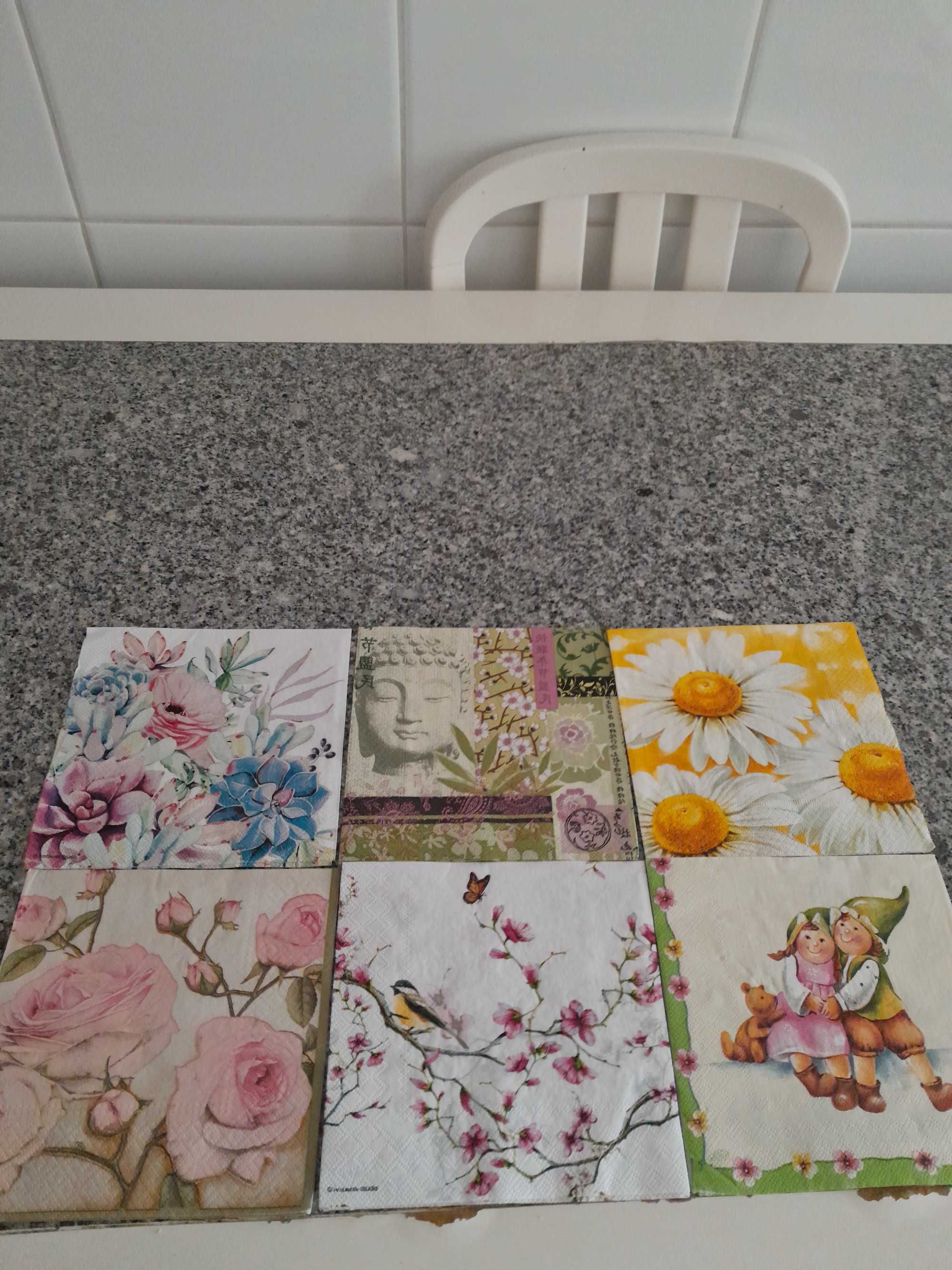 Guardanapos para decoupage