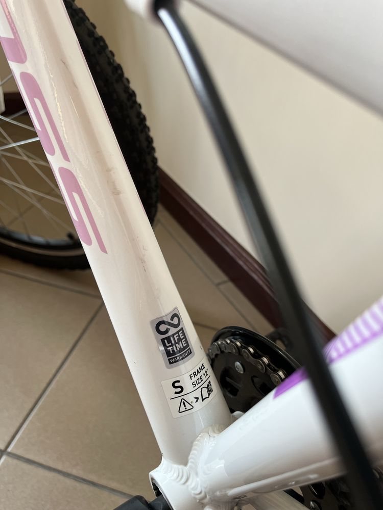 Rower Kross biały 24”