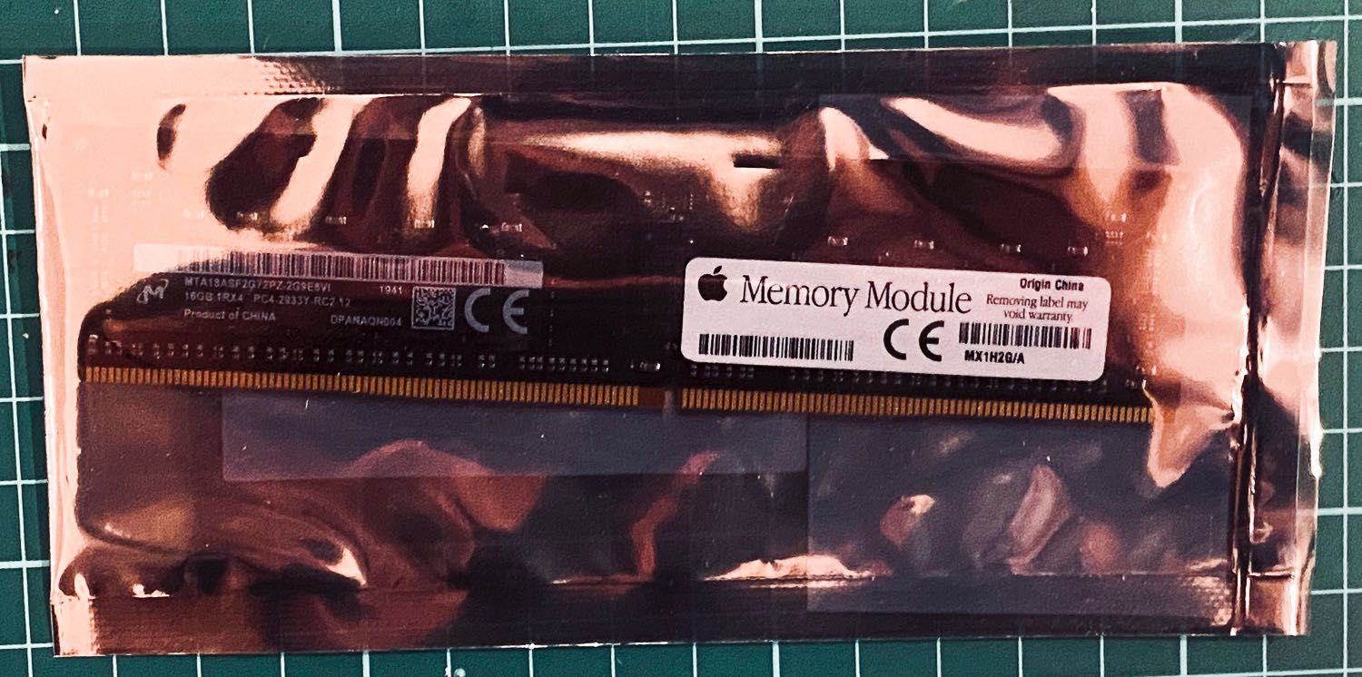 Apple - Kit de memória DDR4 ECC de 32 GB (2x16 GB) - Mac Pro (2019)