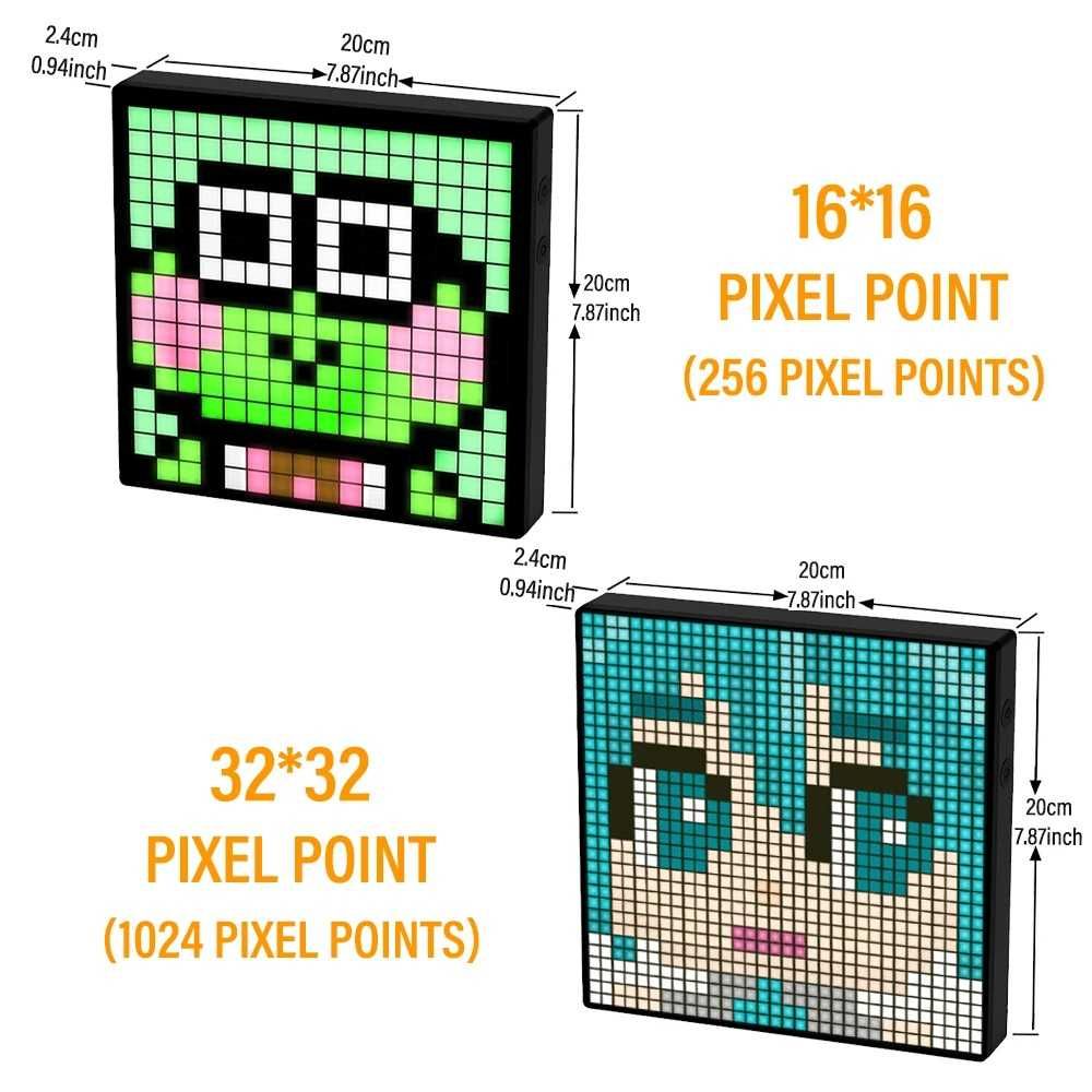 Светодиодный пиксельный дисплей Smart LED Pixel Screen піксельний