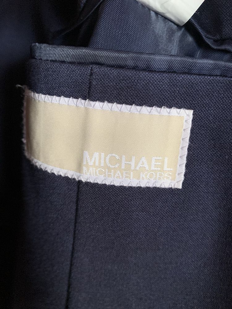 Blazer azul escuro Michael Kors de homem, novo com etiqueta, 42 L