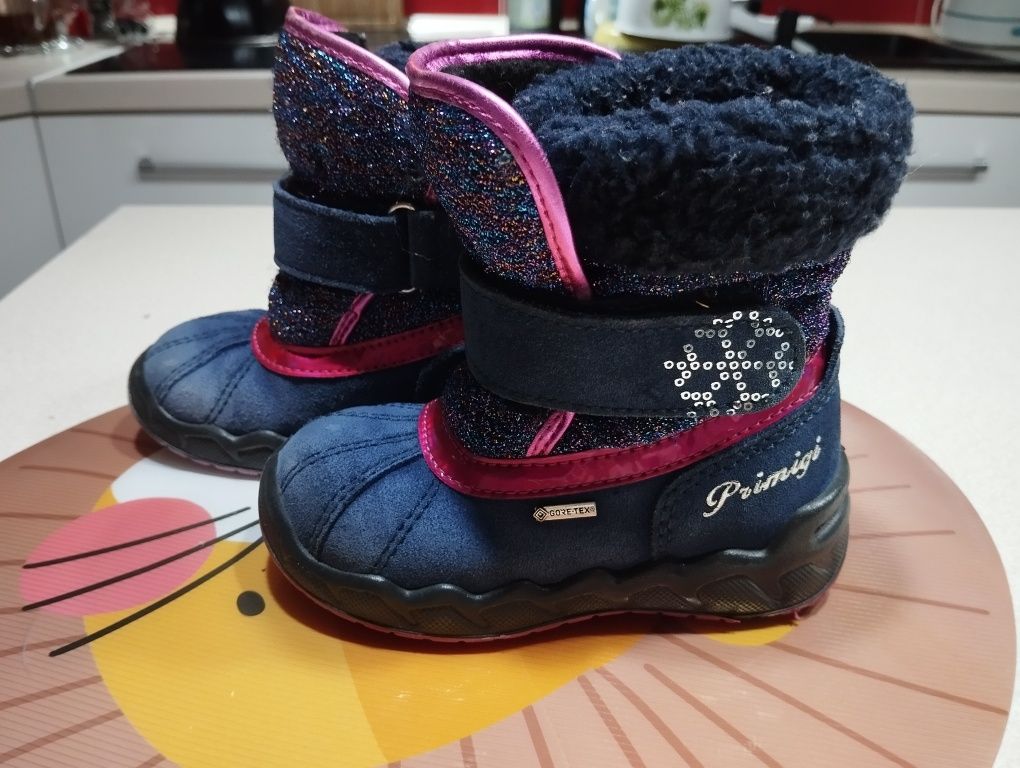 Śniegowce Primigi Gore-Tex 23/24 buty ciepłe zimowe