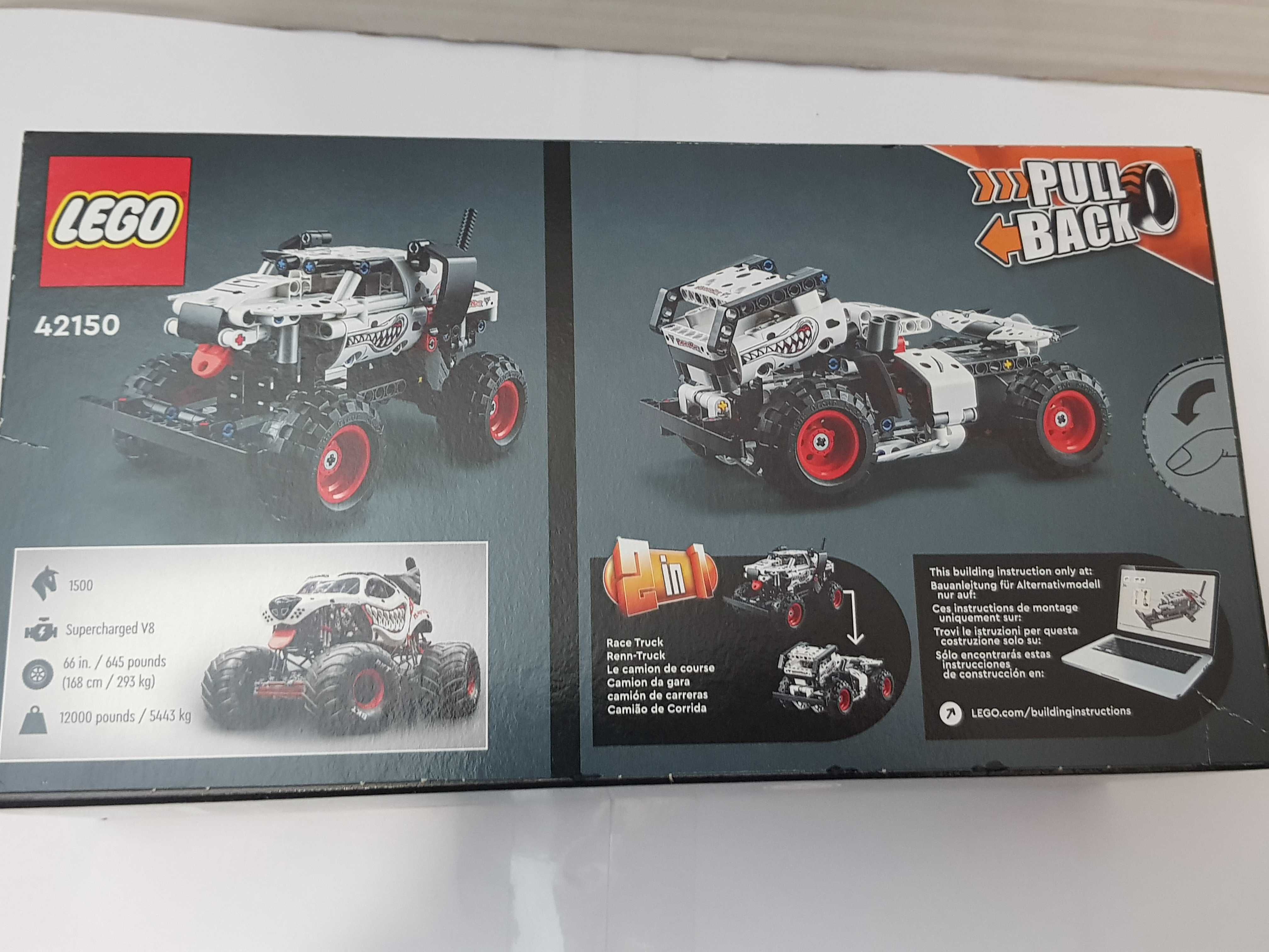 Klocki LEGO 42150 Monster Jam Mutt auto samochod dalmatynczyk